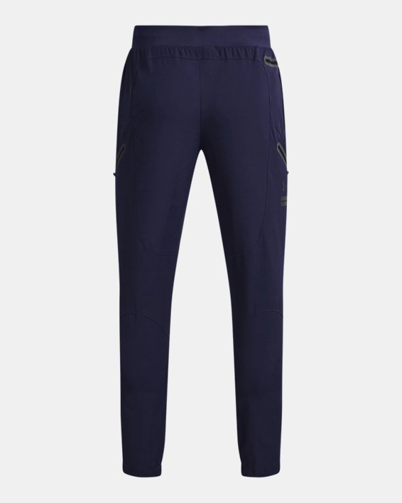 Men's UA Unstoppable Cargo Pants in Blue image number 7